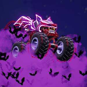 Hot Wheels Monster Trucks Stunt Mayhem - Chauves-souris