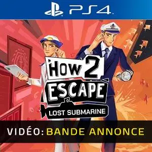 How 2 Escape: Lost Submarine PS4 - Bande-annonce