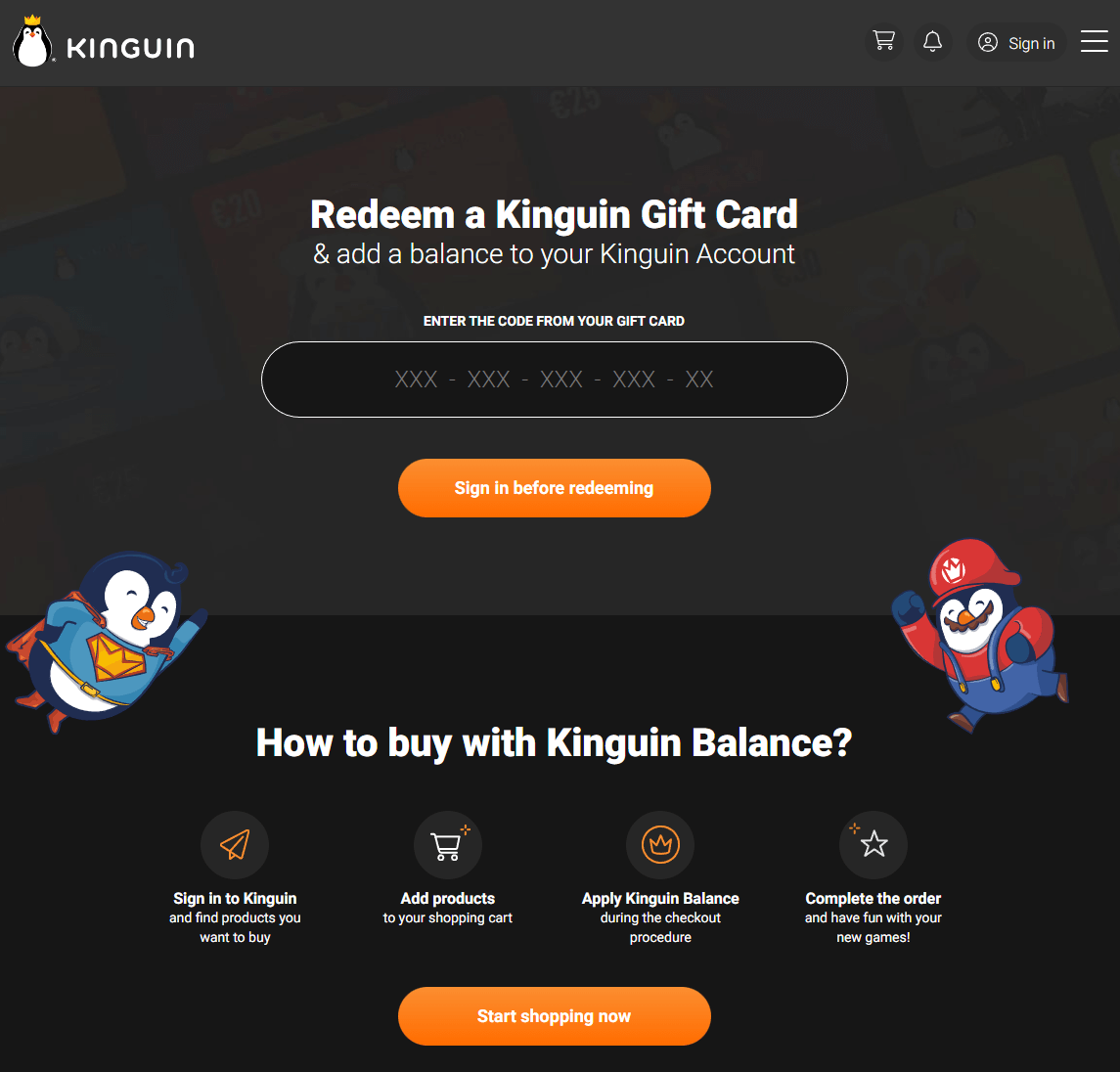 Comment appliquer un code promo Kinguin