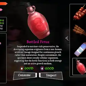 Interdimensional Vending Machine - Fœtus en bouteille