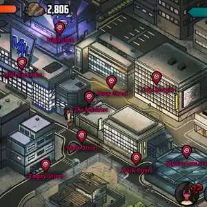 Interdimensional Vending Machine - Plan de la ville