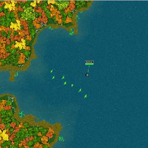 Intergalactic Fishing - Fond