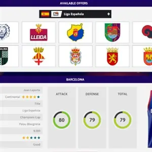 International Basketball Manager 26 - Choisir une Equipe
