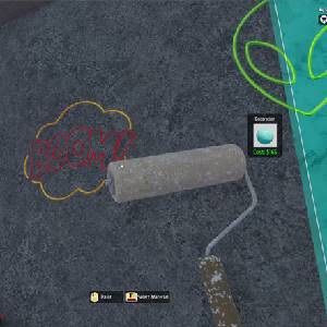 Internet Cafe & Supermarket Simulator 2024 - Rouleau de Peinture