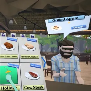 Isle of Food VR - Menu
