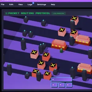 I.T. Never Ends - Mini-jeu de réseau