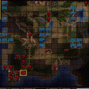 Jagged Alliance 2 Unfinished Business - Carte