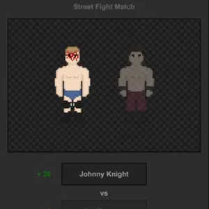 Journey of Wrestling - Match de Combat