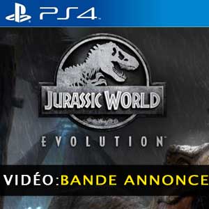 Jurassic World Evolution PS4 Vidéo de la Bande-annonce