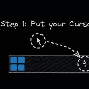 JustScroll - Barre des Tâches