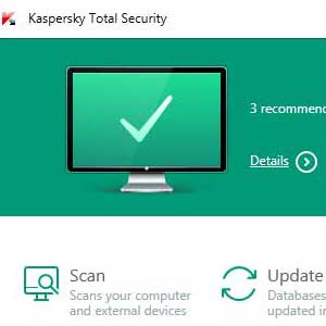 KASPERSKY TOTAL SECURITY 2020 3 Recommendations