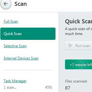 KASPERSKY TOTAL SECURITY 2020 Scan