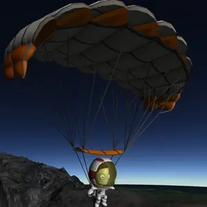 Kerbal Space Program Making History - Parachute