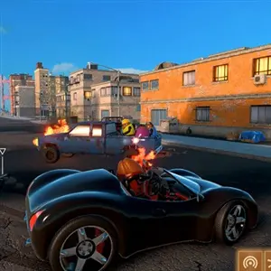 Killer Bean - Course-poursuite en voiture