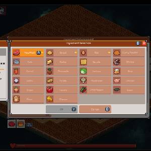 Kitchen Crisis - Sélection des Ingrédients