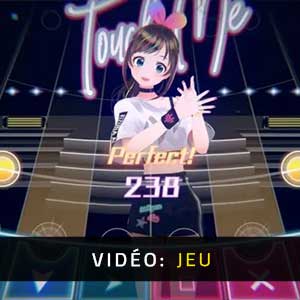 Kizuna AI Touch The Beat - Vidéo Gameplay
