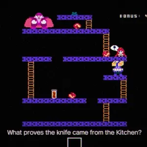 Kumitantei Old-School Slaughter - Parodie de Donkey Kong