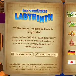 Labyrinth - Onglet Menu