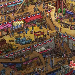 Labyrinth City Pierre the Maze Detective - Centre de la ville