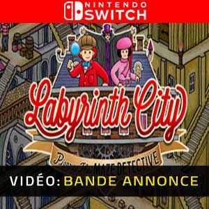 Labyrinth City Pierre the Maze Detective Nintendo Switch Bande-annonce vidéo