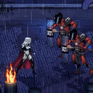 Lady Death Demonicron - Agents de sécurité