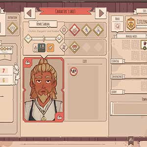 Lakeburg Legacies Fiche de Personnage