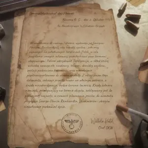 Land of War The Beginning - Lettre