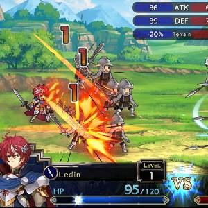Langrisser 1 & 2 - Ledin Contre Lancier