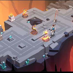 Lara Croft GO - La grotte de feu