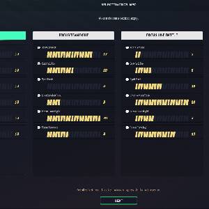 League Manager 2023 Tactique