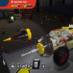 LEGO 2K - Camion de Forage D'or