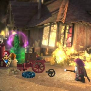 Lego Harry Potter Years 5-7 - L'incendie de la Maison Weasley