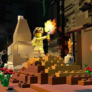 LEGO Worlds Exploration de Tombes