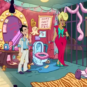 Leisure Suit Larry Wet Dreams Don't Dry – Prison