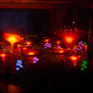 Level Unknown Backrooms - Plante Bioluminescente