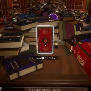 Librarian: Tidy Up the Arcane Library! – Livre de Sort