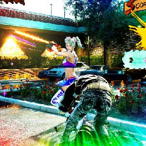 Lollipop Chainsaw RePOP - Zombie combattant