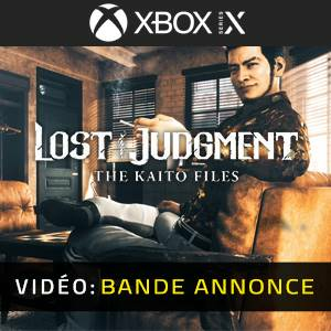 Lost Judgment Les dossiers de Kaito Xbox Series X