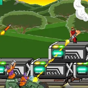 Machine Gun Train Run - Attentat