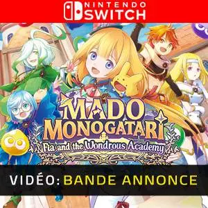 MADO MONOGATARI: Fia and the Wondrous Academy Nintendo Switch - Bande-annonce vidéo