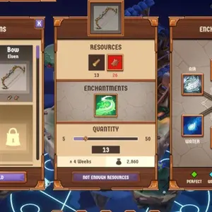 Magic Forge Tycoon – Enchantements