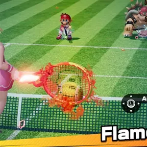 Mario Tennis Fever - Coup enflammé