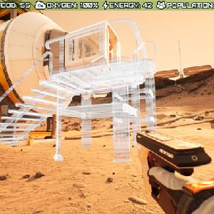 Mars Colonization Survival Simulator - Base Martienne