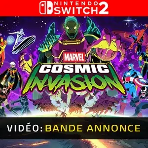 MARVEL Cosmic Invasion Nintendo Switch 2 - Bande-annonce Vidéo
