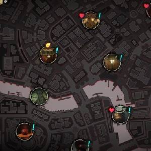 Mask of the Rose - Plan de Londres