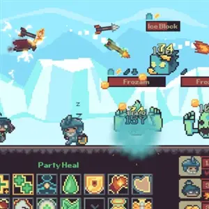 Master Healer Kale with useless party - Pic Winterfall