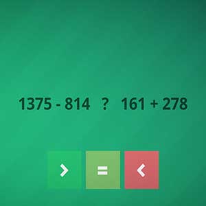 Math Gym - Comparaison