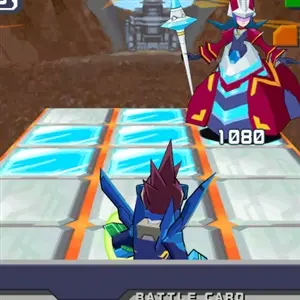 Mega Man Star Force Legacy Collection - Carte de Combat