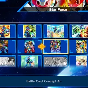 Mega Man Star Force Legacy Collection - Illustration de Carte