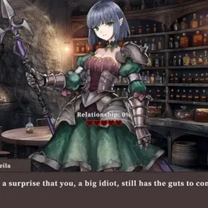 Merchant In Dungeon - Leila